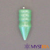 Pendule Osiris Aventurine Verte, pendule égyptien émetteur et récepteur pour équilibrer le chakra du cœur et harmoniser les émotions affectives.