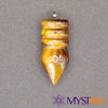 Pendule Osiris Œil de Tigre, pendule égyptien émetteur et récepteur pour protéger des énergies négatives et renforcer l’ancrage spirituel.