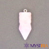 Pendule Osiris Quartz Rose, pendule égyptien récepteur et émetteur pour harmoniser le chakra du cœur et diffuser une énergie apaisante.