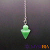 Pendule Cône Aventurine Verte pour ambiance douce et créer un équilibre émotionnel