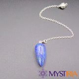 Pendule pierre Lapis Lazuli – chaîne et pierre naturelle
