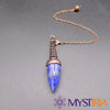 Pendule de radiesthésie goutte d’eau - lapis lazuli naturel
