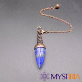 Pendule de radiesthésie goutte d’eau - lapis lazuli naturel