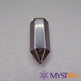 Pendule hexagonal en Obsidienne Noire - Vue de face - Mystiria