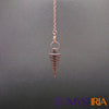Pendule métal en suspension – anneaux concentriques – Mystiria