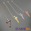 Pendule géobiologie spirale suspendu - 4 coloris Mystiria