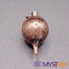 Pendule métal témoin en cuivre vu de face - Mystiria