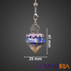 Pendule Orgonite Lapis Lazuli, combinaison protectrice pour harmoniser le mental et stimuler la créativité tout en transmutant les énergies négatives.