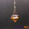 Pendule Orgonite Œil de Tigre, outil de protection et de clarté pour favoriser la prise de conscience et repousser les mauvaises intentions.