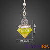 Pendule Orgonite Péridot, pierre spirituelle reconstituante pour revitaliser le mental et apaiser les émotions .