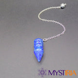 Pendule Osiris Lapis Lazuli, pendule énergétique protecteur pour favoriser l’introspection, révéler les vérités cachées et harmoniser l’aura.