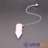 Pendule Osiris Quartz Rose, pendule énergétique de protection pour purifier l’aura, stabiliser les émotions et apaiser les tensions intérieures.