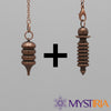 Pack Pendule Egyptien Osiris + Pendule isis