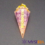 Pendule Reiki Améthyste, pendule en pierre naturelle pour apaiser l’esprit, renforcer l’intuition et favoriser la sérénité intérieure
