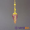 Pendule Reiki Améthyste, amplificateur vibratoire pour clarifier l’aura, dissiper le stress et favoriser l’élévation spirituelle.