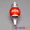 •	Pendule Séphoroton Agate Rouge pour radiesthésie et ancrage spirituel