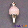 Pendule Séphoroton Quartz Rose pour séance de radiesthésie avec apaisement émotionnel