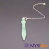 Pendule égyptien Thot, Aventurine Verte pour purification et libération des énergies négatives