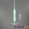 Pendule égyptien Aventurine Verte pour effectuer votre travail spirituel avec sérénité émotionnelle