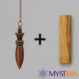Pack Pendule Thot Métal avec Palo Santo (2 pièces, 5 pièces , ou 10 pièces)