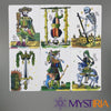 Tarot de Marseille Marshmallow, outil de guidance pour affiner votre intuition et approfondir vos lectures spirituelles.