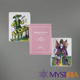Tarot de Marseille Marshmallow, tarot traditionnel amélioré pour un tirage fluide et une meilleure connexion avec les arcanes majeurs et mineurs.